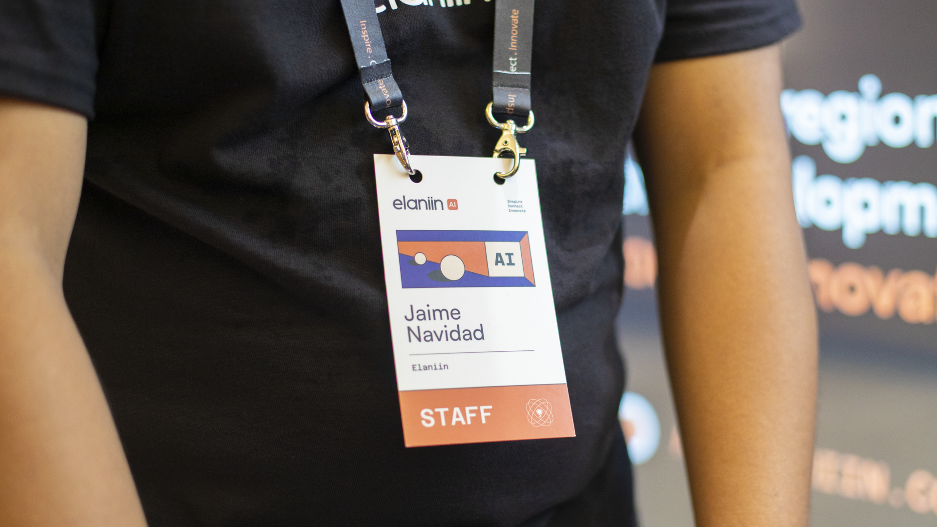 Elaniin AI '24 — staff badge