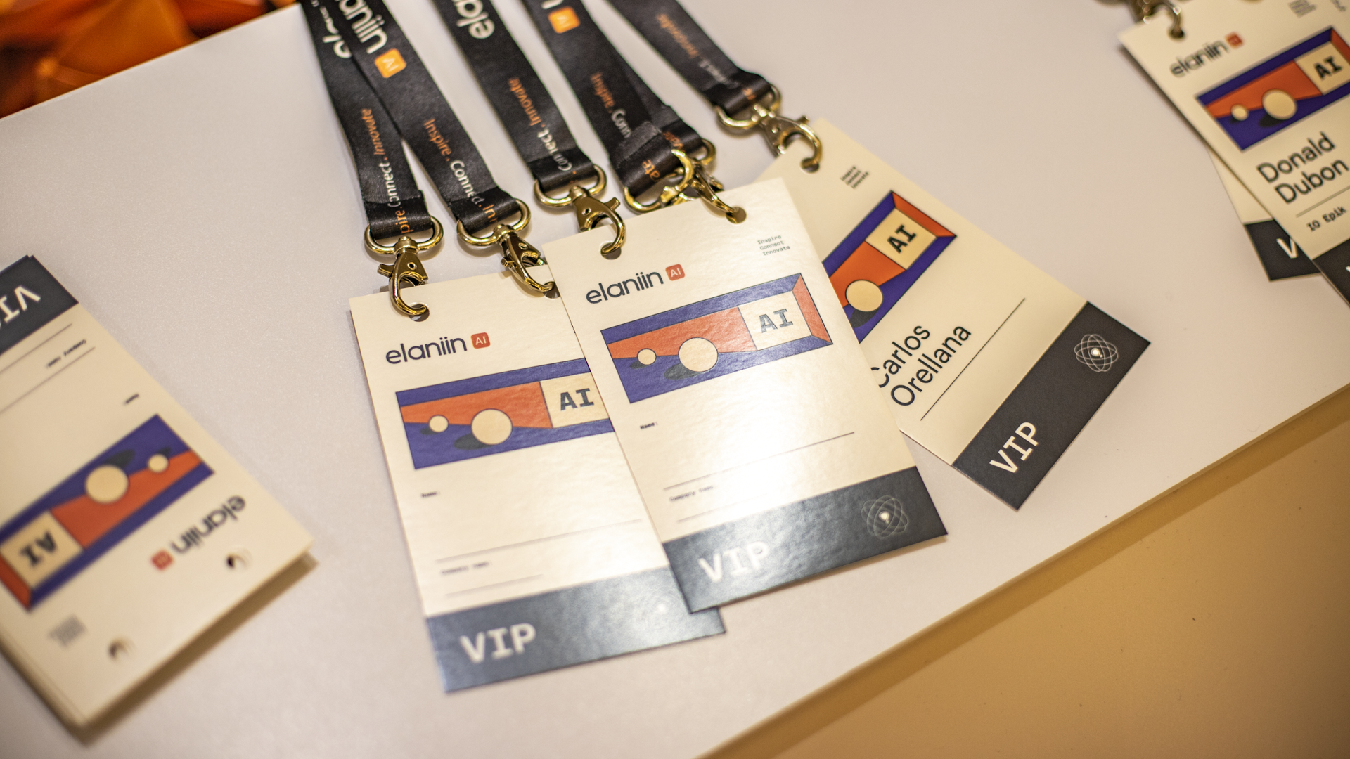 Elaniin AI '24 — VIP badges